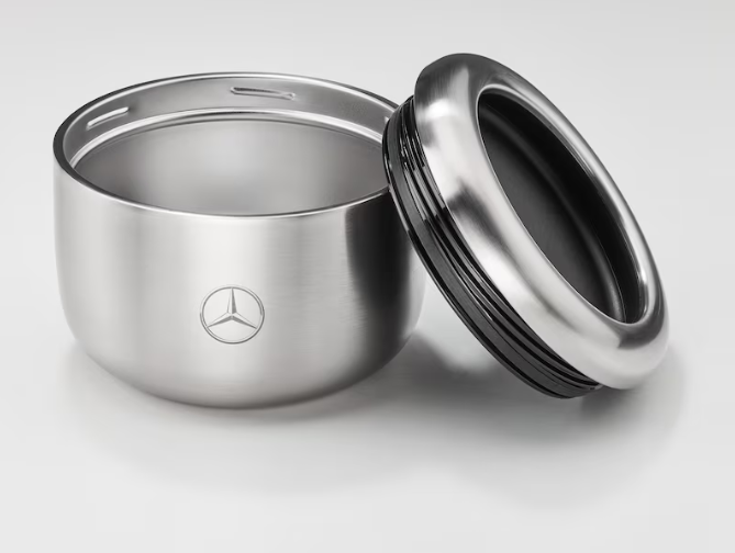 LUNCHBOX, G-CLASS SREBRNY / CZERŃ, STAL NIERDZEWNA