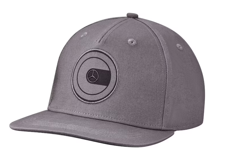 SZARA CZAPKA Z PŁASKIM DASZKIEM G-CLASS