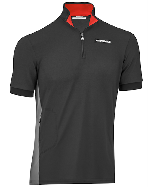 CZARNA KOSZULKA FUNKCJONALNA AMG