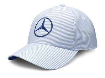 CZAPKA BIAŁO NIEBIESKA GEORGE RUSSELL MONACO