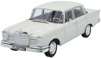 MODEL 1:18 W111 WEISSGRAU