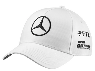 CZAPKA BIAŁA AMG-F1 LEWIS HAMILTON