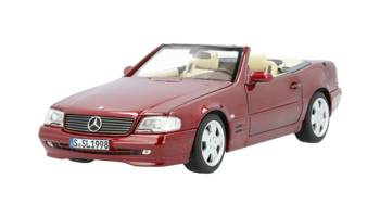 MODEL 1:18 SL R129 AMBER RED