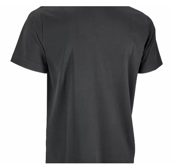 T-SHIRT CZARNY Z LOGIEM MB