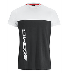 CZARNO BIAŁY T-SHIRT AMG