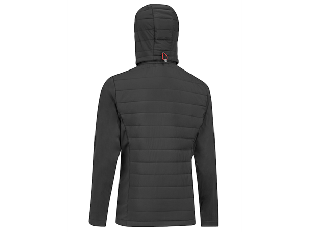 CZARNA KURTKA HYBRYDOWA MĘSKA AMG