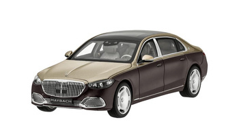 MODEL 1:18 S-KLASA MAYBACH X223 RED-GOLD