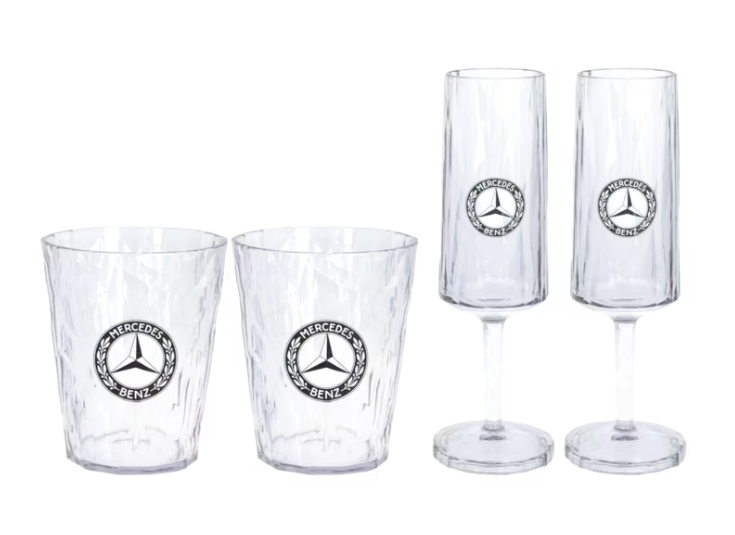 ZESTAW SUPERGLAS, ZESTAW 4-CZĘŚCIOWY