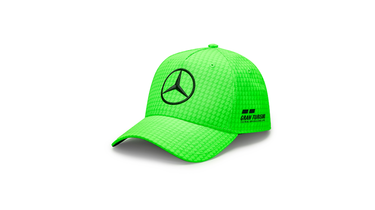 ZIELONA CZAPKA AMG-F1 LEWIS HAMILTON