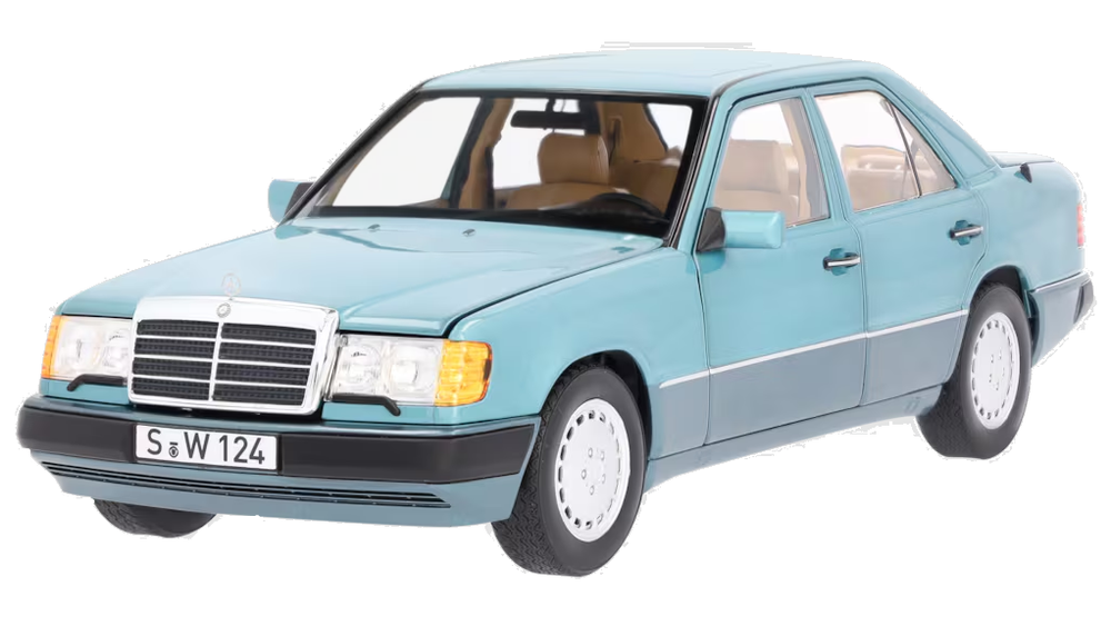 MODEL 1;18 Mercedes 230E W124 Rosewood Metallic De