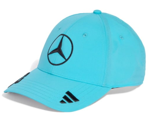 CZAPKA TURKUSOWA ADIDAS GEORGE RUSSELL AMG F1