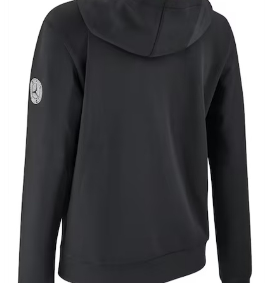 CZARNA BLUZA Z KAPTUREM 