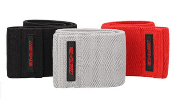 OPASKI FITNESS AMG, ZESTAW 3-CZĘŚCIOWY CZERŃ / CZE