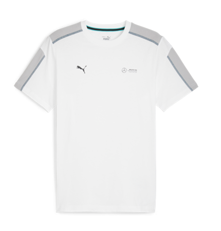 BIAŁY T-SHIRT AMG F1 