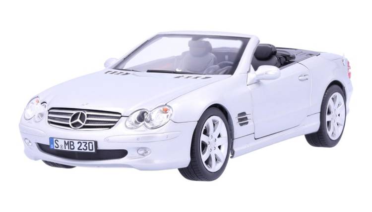 MODEL 1:18 SL R230 BRILLIANT SILVER