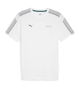 BIAŁY T-SHIRT AMG F1